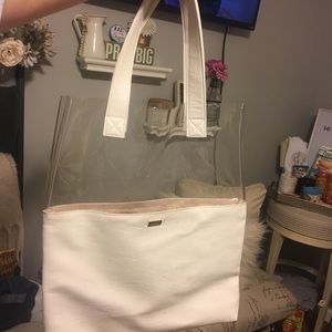 White Leather Bag